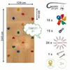 Create for you® - Kletterwand Kinderzimmer + 15 Produktbild-Vorschau 3