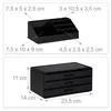 Relaxdays Make Up Organizer klein, 2-teilige Produktbild-Vorschau 6