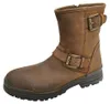 Camel Active: Scarpe da uomo, stivali marroni con fodera Anteprima dell’immagine prodotto 3