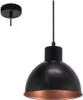 EGLO Lampe suspendue TRURO 1 noir et cuivre 49238 Voir les images du produit 1