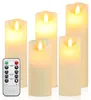 Set di 5 candele LED con cera vera, effetto fiamma Anteprima dell’immagine prodotto 12