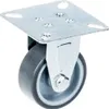 50 mm 2"-Rollen mit grauem Gummireifen, drehbar und Produktbild-Vorschau 3