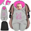 KIDIZ® Baby Einschlagdecke Babyschale Winter Herbst Produktbild-Vorschau 1