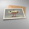 Gerahmtes Poster - Rahmen in heller Eiche - Surreal Fisch Produktbild-Vorschau 3