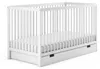 Babybett Kinderbett Gitterbett 60x120 cm mit Matratze und Produktbild-Vorschau 5