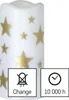 LED Dekorativer Projektor – Sternchen, 3x AAA, Innen, warmweiss Produktbild-Vorschau