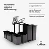 Klarstein Tiyo 3-in-1 Mülleimer - 60L Küchen-Abfalleimer Produktbild-Vorschau 2