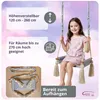 Create For You® - Altalena in legno per bambini con corda Anteprima dell’immagine prodotto 4