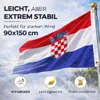 Flaga Chorwacji 90 x 150 cm – flaga na Mistrzostwa Świata Podgląd zdjęcia produktu 3