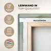 MuchoWow® - Leinwandbilder - Abstrakt - Kunst - Weiß - Grün Produktbild-Vorschau 3