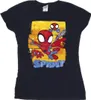Marvel - "Spidey And His Amazing Friends" T-Shirt für Damen Produktbild-Vorschau 1