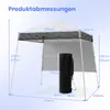 COSTWAY Pavillon 2x2m, Pop up Pavillon pliable réglable en Voir les images du produit 3