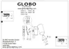 Instructional diagram for a light fixture, showing assembly and wiring. Produktbild-Vorschau
