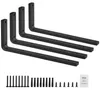 Supporto per ripiani VEVOR, 410 x 155 x 35 mm, 4 pezzi, Anteprima dell’immagine prodotto 2