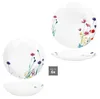 12tlg Tafelservice Marie Porzellan 6 Personen Speiseteller Produktbild-Vorschau 4