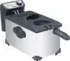 A deep fryer sitting on a white background. Produktbild-Vorschau