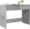 vidaXL Scrivania grigio cemento 100 x 50 x 78 cm in Anteprima dell’immagine prodotto 2