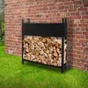 ML-Design Metall Kaminholzregal mit Abdeckung, Anthrazit, Produktbild-Vorschau 1