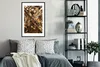 MuchoWow® MuchoWow® Gerahmtes Poster Gold - Autobahn - Produktbild-Vorschau 2
