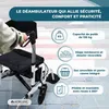 Déambulateur avec repose-pieds Mobiclinic Pliable Freins en Voir les images du produit 6