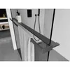 Mexen Wandregal für Duschwand mit Handtuchhalter, Gun Metal Produktbild-Vorschau 2