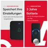 SAVS Funk-Türklingel mit 1 Empfänger - Schwarz - Reichweite Produktbild-Vorschau 3