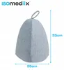 Isomedix 26455, gorro para sauna, de plástico, color gris Vista previa de la imagen del producto 6