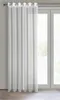 A white sheer curtain hangs in front of a window. Podgląd zdjęcia produktu
