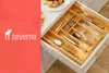 Drewniany organizer na sztućce Podgląd zdjęcia produktu 11