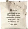 Mama Danke dass du mir mein Leben geschenkt hast Jutebeutel Produktbild-Vorschau 1