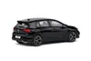A black Volkswagen Golf R model car is shown from a rear-side angle against a white background. Produktbild-Vorschau