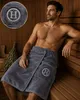 Sauna Kilt Herren Spa – Badepareo Für Schwimmbad, Badeset Produktbild-Vorschau 5