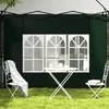 3x3 Set Pavillon Fenster 2er Dunkelgrün Seitenteile Produktbild-Vorschau 9