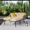 Flieks Gartensofa 2 Personen, Gartenmöbel-Sets Klein, Produktbild-Vorschau 4