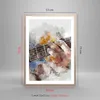 Gerahmtes Poster - Rahmen in heller Eiche - Gitarre Musik - Produktbild-Vorschau 5