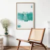 Posterpapier Poster - Watercolor Pineapple 29.7x42 cm Produktbild-Vorschau 2
