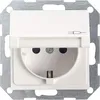 GIRA System 55, Schuko, Weiß, 29 mm Produktbild-Vorschau 2