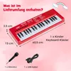COSTWAY 37klávesový dětský keyboard, dětský klavír s 8 Náhled obrázku produktu 3