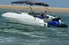 vidaXL 3-Bow Bimini-Top avec panneaux latéraux en maille Voir les images du produit 9