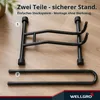 2 x WELLGRO Fahrradständer - Stahl sicherer Stand MTB Produktbild-Vorschau 5