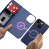 custodia magnetica 2in1 per iPhone 14 protezione RFID, Anteprima dell’immagine prodotto 2