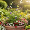Rankhilfe aus Metall mit elegantem Schwung für Garten und Produktbild-Vorschau 5