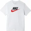 Nike M Nsw Tee Icon Futura White/Black/University Red M Produktbild-Vorschau 2