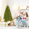 COSTWAY 210 cm LED kunstkerstboom, kerstboom met 1570 PVC Productafbeelding-voorbeeld 10