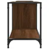 vidaXL Armoire TV marron imitation chêne 203x37x50 cm Voir les images du produit 5