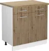 Küchenunterschrank Vicco R-Line Artisan-Eiche 80 cm , AP Produktbild-Vorschau 1