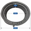 Türmanschette passend wie Miele 11086730 Türdichtung Produktbild-Vorschau 2