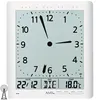 Reloj de pared con radio, marca AMS, con pantalla analógica Vista previa de la imagen del producto 2