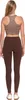 Gerippte Damen-Leggings Mit Hoher Taille Und Breitem Bund Produktbild-Vorschau 6