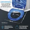 SANILO® WC-Sitz mit Absenkautomatik und Schnellverschluss Produktbild-Vorschau 9